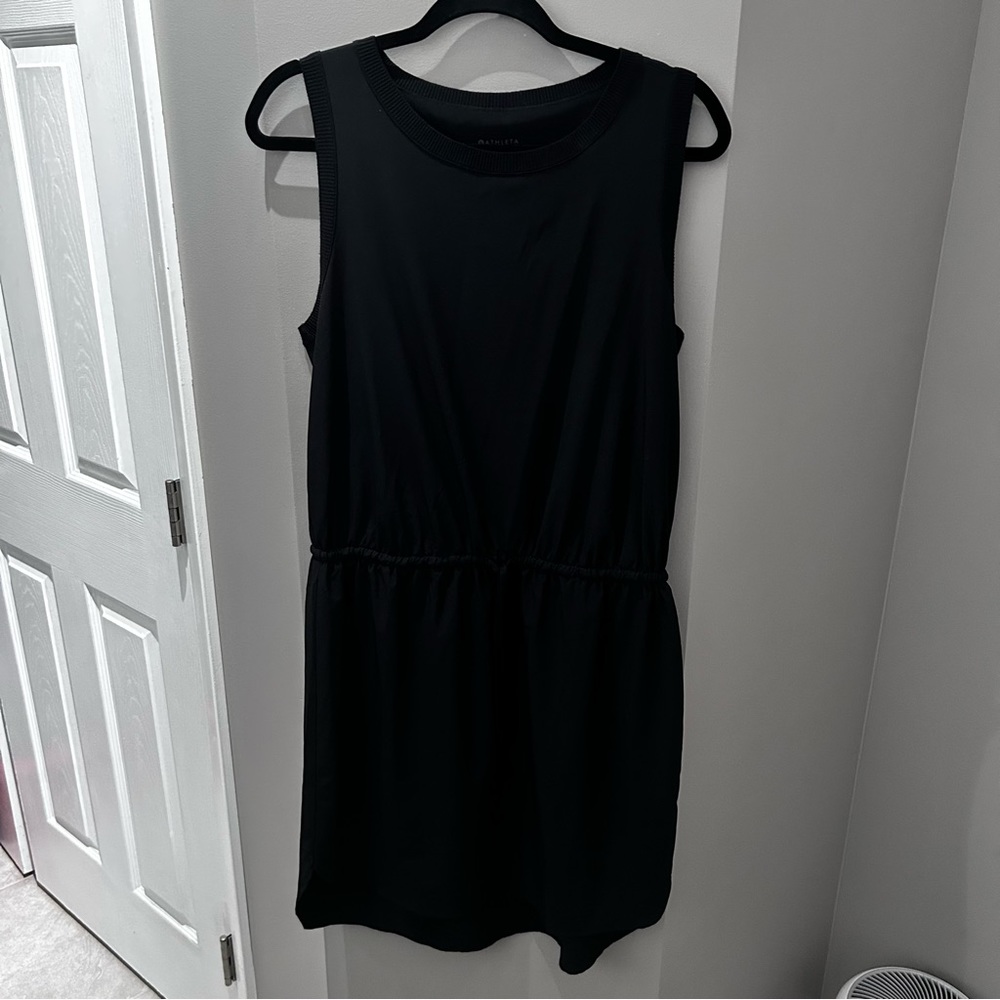 Athleta Black Tank Dress-Md